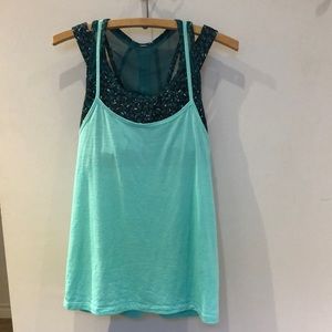 Lululemon combination sports bra and tank